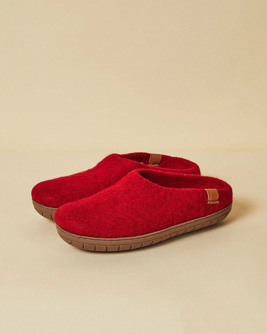 sparkpick features baabushka made trade wool slipper sustainable fashion