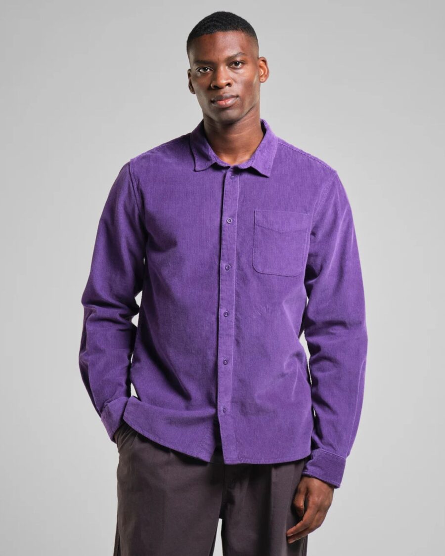 sparkpick features dedicated. shirt corduroy  in sustainable fashion