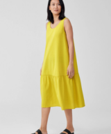 sparkpick features eileen fisher cotton dress  in sustainable fashion