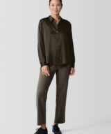 sparkpick features eileen fisher silk shirt in sustainable fashion