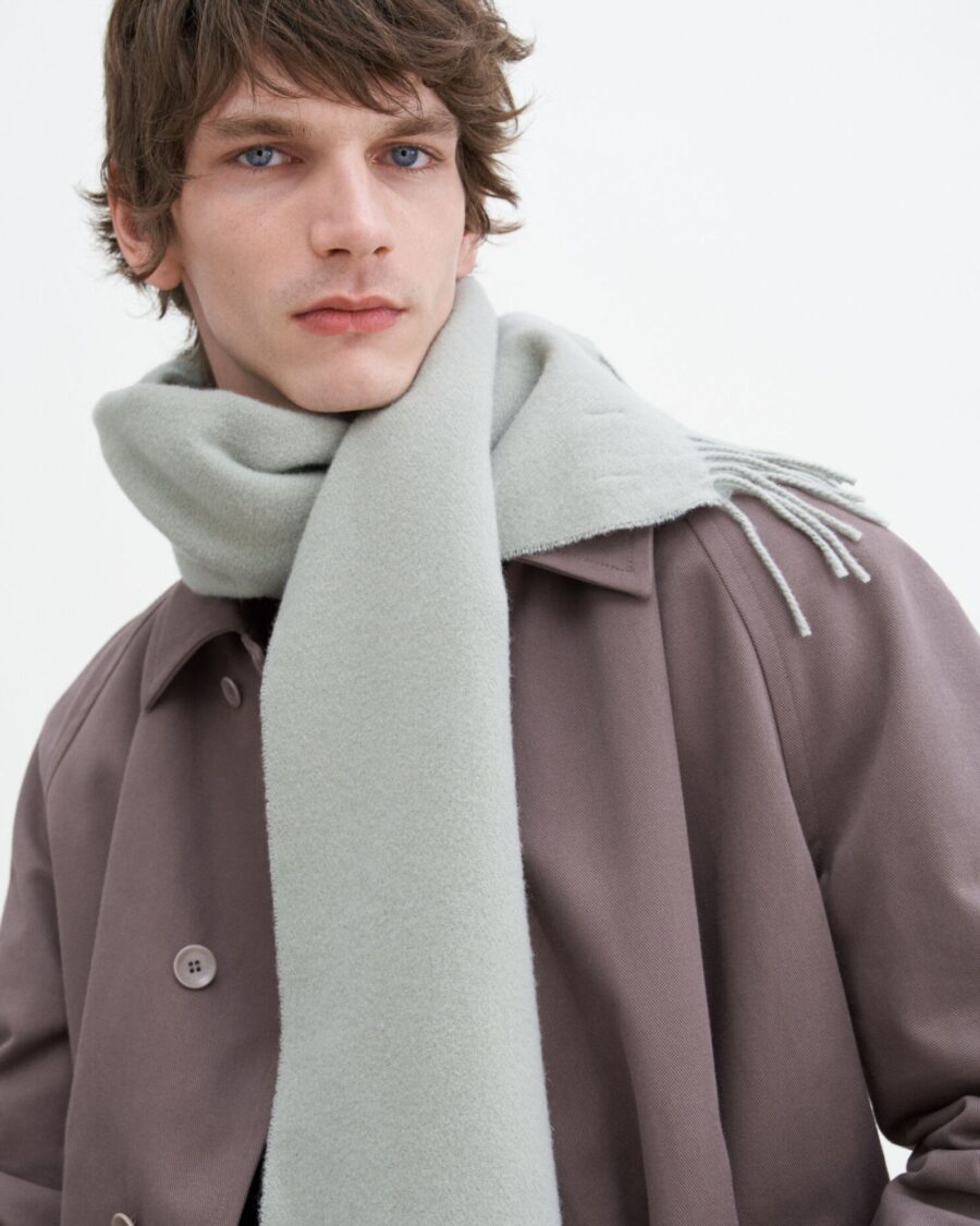 sparkpick features filippa k cashmere scarf in sustainable fashion