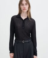 sparkpick features filippa k knit polo sweater   in sustainable fashion