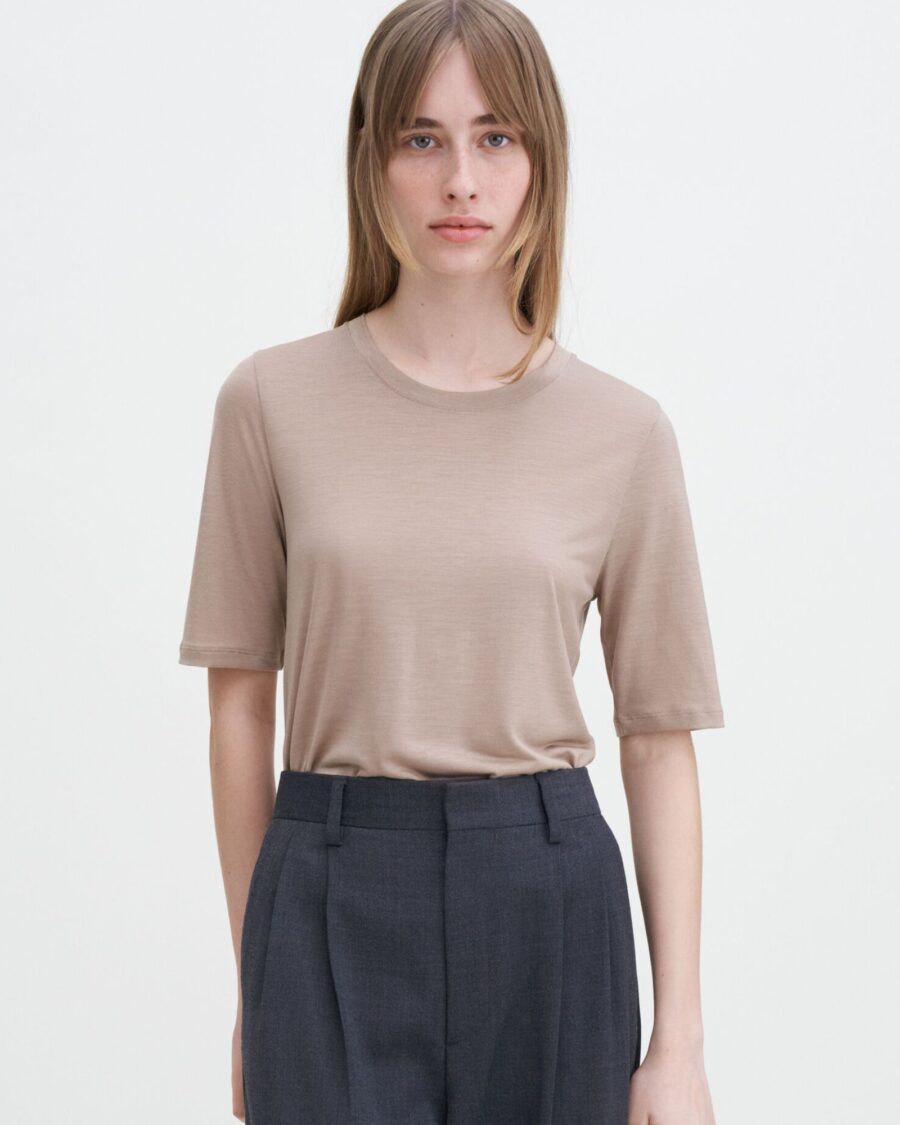 sparkpick features filippa k tencel tee in sustainable fashion