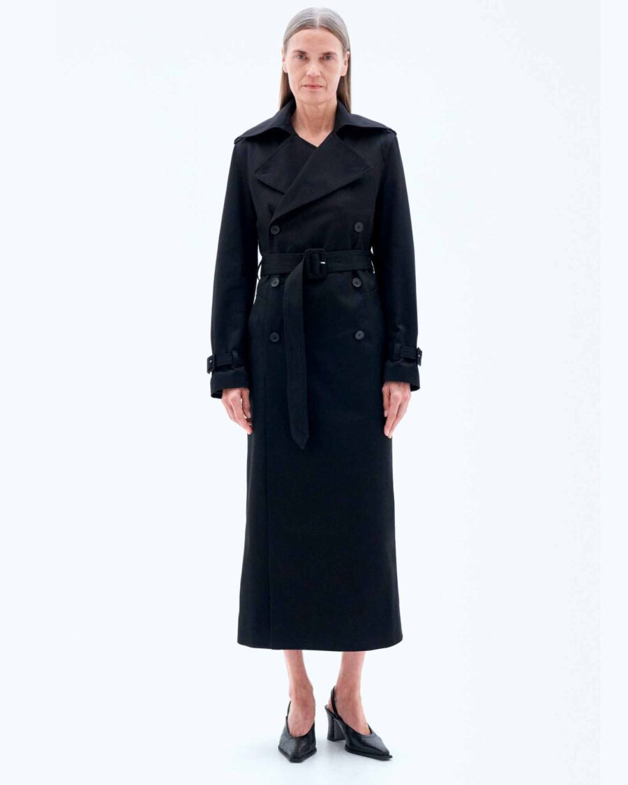 sparkpick features filippa k trench coat  in sustainable fashion