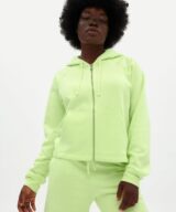 sparkpick features girlfriend collective cotton zip hoodie in sustainable fashion