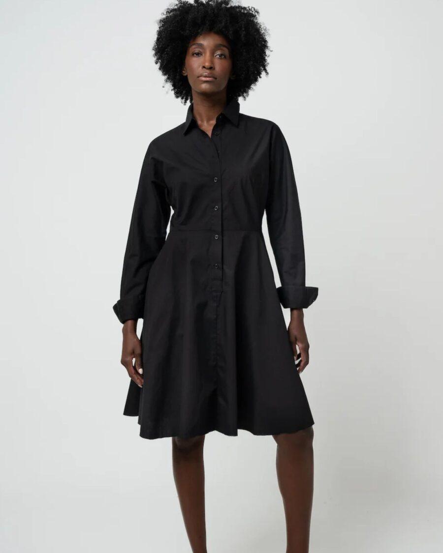 sparkpick features grammar feminine dress in sustainable fashion