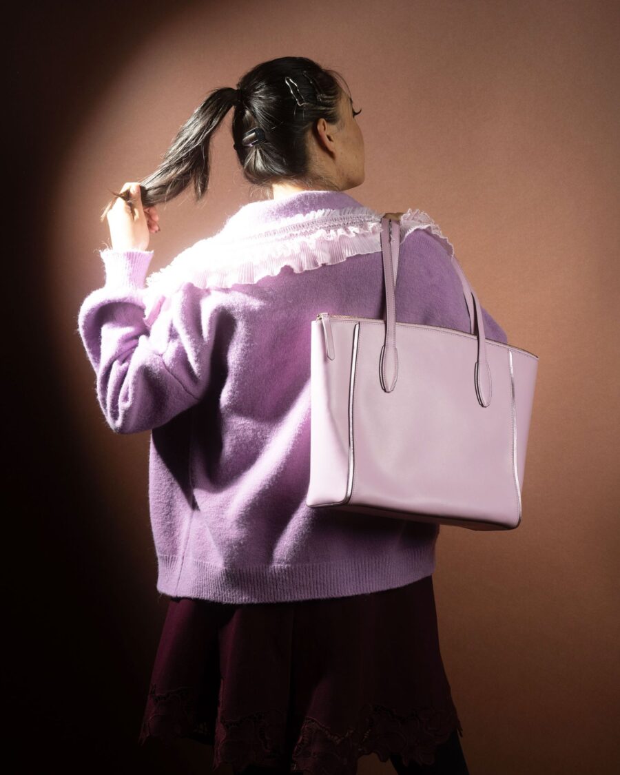 sparkpick features kate spade lilac tote bag in eco fashion