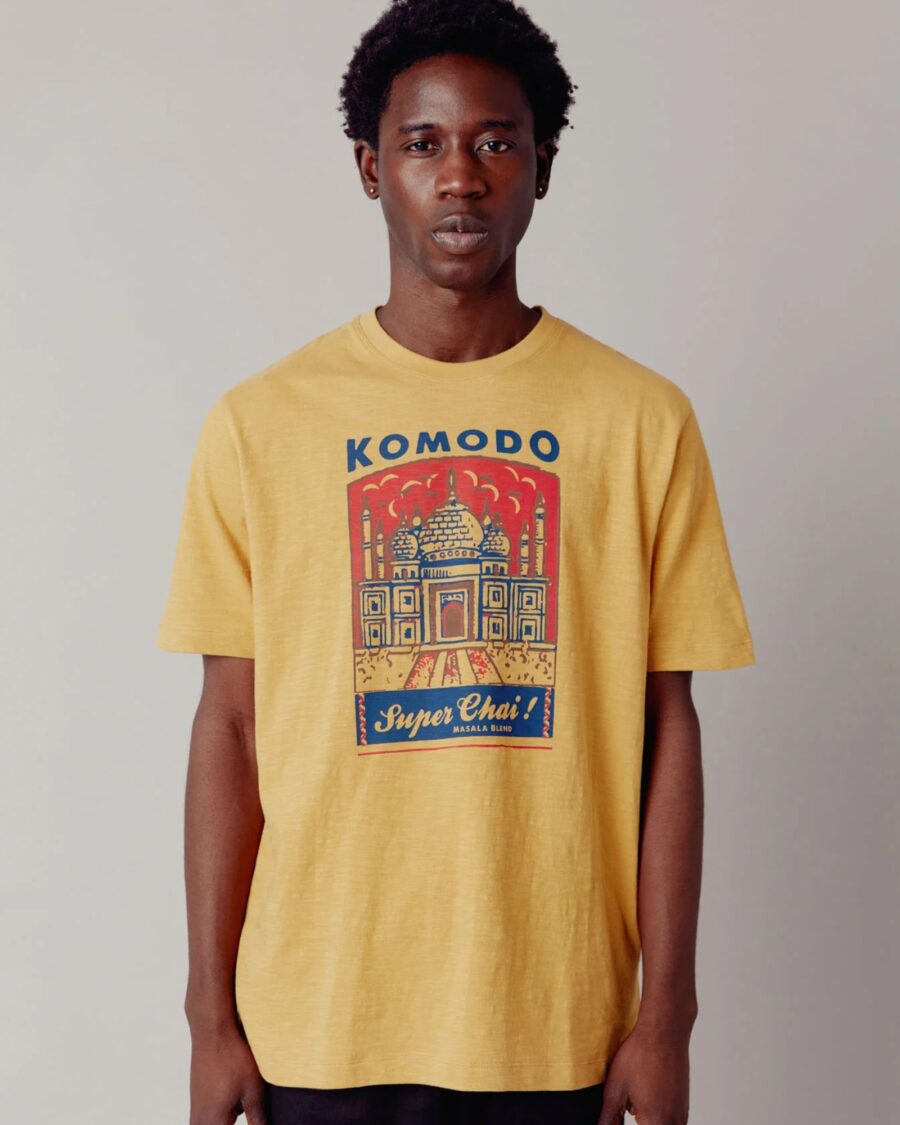 sparkpick features komodo organic cotton tee in sustainable fashion