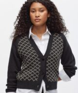 sparkpick features kotn knitted cardigan in sustainable fashion