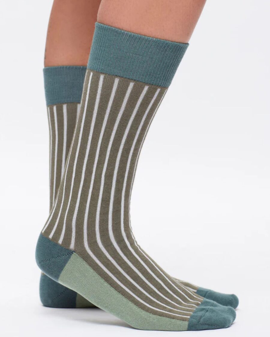 sparkpick features kotn plaited rib socks in sustainable fashion