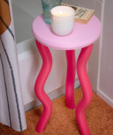 sparkpick features creative jelly pink side table