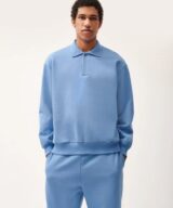 sparkpick features pangaia polo sweatshirt in sustainable fashion