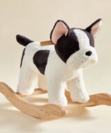 sparkpick features pottery barn kids frenchie critter rocker in sustainable fashion