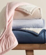 sparkpick features pottery barn kids sherpa baby blanket in sustainable fashion