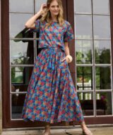 sparkpick features printfresh top and skirt in sustainable fashion