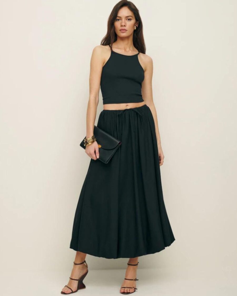 sparkpick features reformation cassandra two piece in sustainable fashion