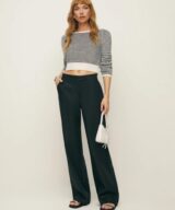 sparkpick features reformation linen pant in sustainable fashion