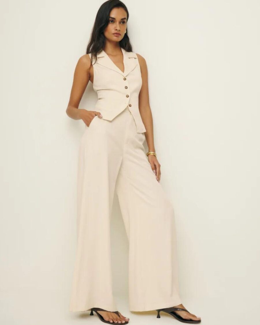 sparkpick features reformation taryn two piece in sustainable fashion