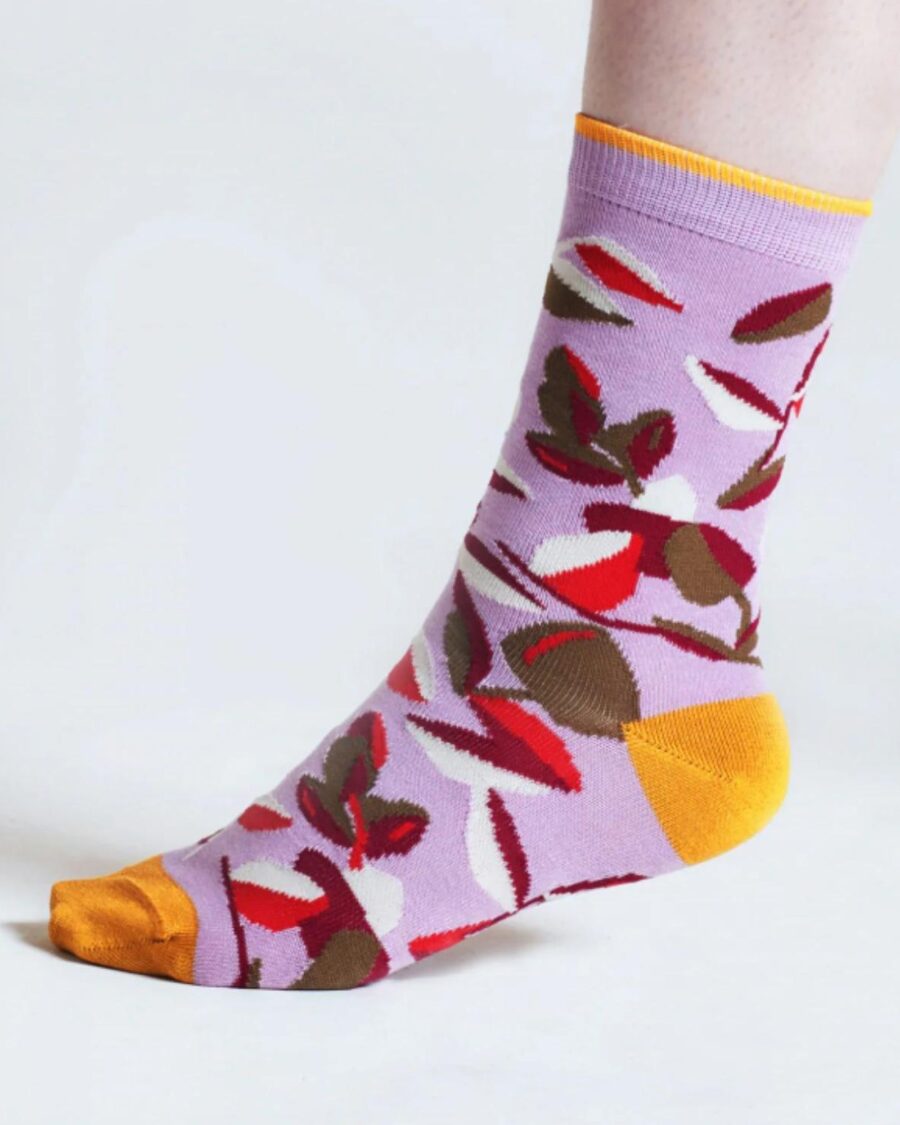 sparkpick features thought print socks fun unique in sustainable fashion