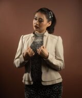 sparkpick features white evening leather jacket in eco fashion